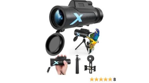 12x50 High-Power Monocular Telescope