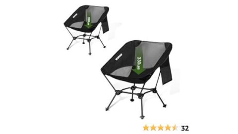 2 Pack Camping Chairs