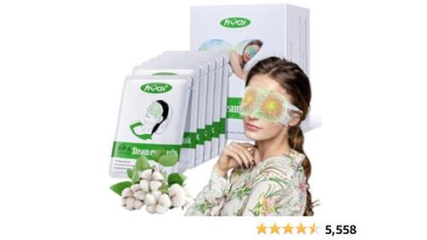 16 Packs Steam Eye Mask