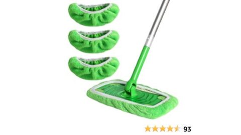 Reusable 100% Coral Fleece Mop Pads Compatible