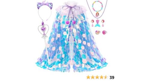 Princess Dress Up for Girls 4-6