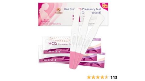 Pregnancy-Test Pink-HCG Early-Detection Home-Sticks