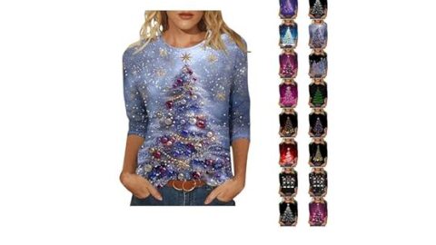 Christmas Shirts for Women