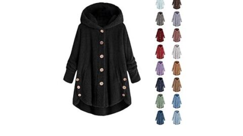 Fleece Lined Jacket With Hood