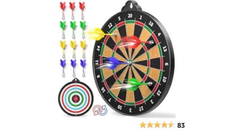 Magnetic Dart Board for Kids