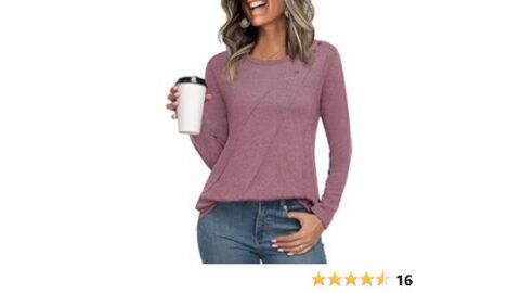 Women's Long Sleeves Tunic Tops