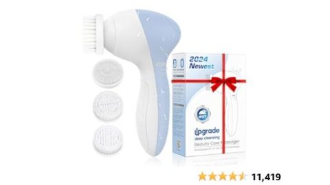 Facial Cleansing Brush Silicone Face Scrubber