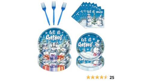 Let It Snow Party Decorations