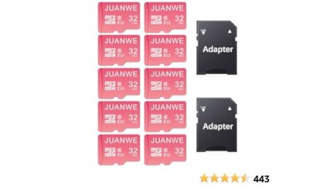 32GB Micro SD Card 10 Pack