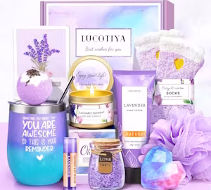 Lavender-Themed Gift Set