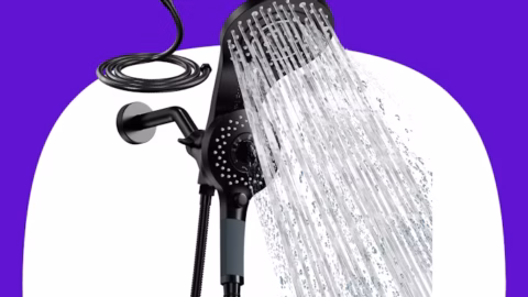 This $80 Dual Showerhead Is Just $24 With Amazon Promotions