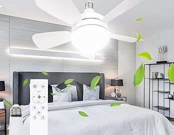 E26 Ceiling Fan Light with Remote