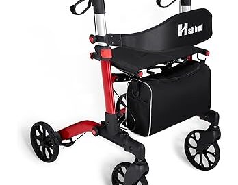 Walkers for Seniors with Seat Foldable