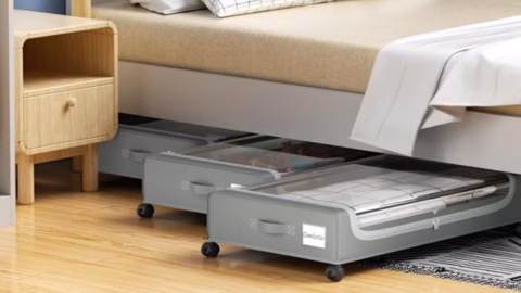 Under-Bed Storage Containers 2-Pack, Just $27.49 on Amazon (Reg. $49.99)