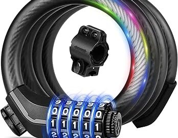 Bike Lock Cable with Combination