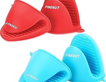 Mini Silicone Oven Mitts 4PCS(2 Pairs)