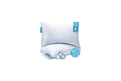 CertiPUR-US Shredded Memory Foam Cooling Pillow Queen Pillows Set of 2
