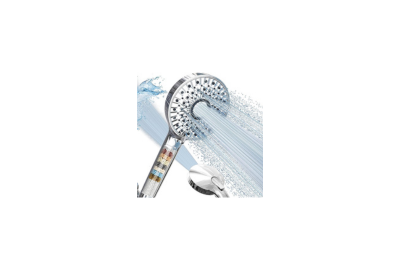 Magichome Filtered Shower Head with Handheld, High Pressure 10-Spd Detachable Chrome Showerhead with Stainless Hose