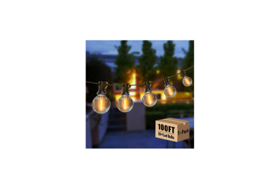 Outdoor String Lights,100ft