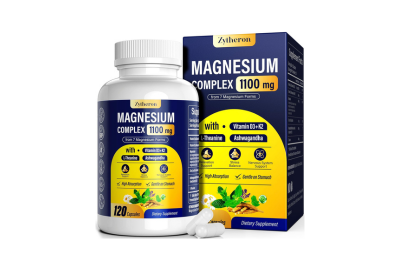 Magnesium Complex for Women & Men 1100mg, for Calm & Sleep Support