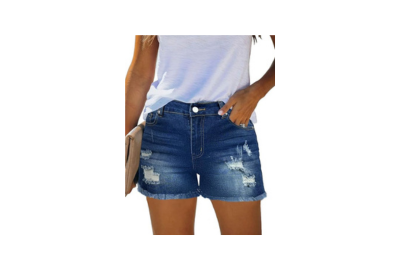 MixShe Women's Denim Casual Beach Shorts