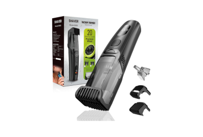 Vacuum Beard Trimmer for Men