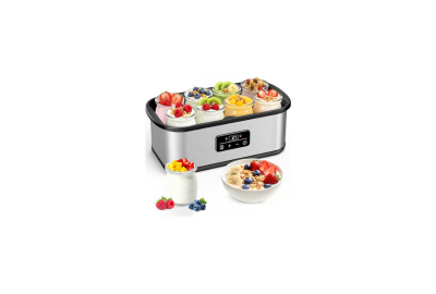 Yogurt Maker with 8 Glass Jars
