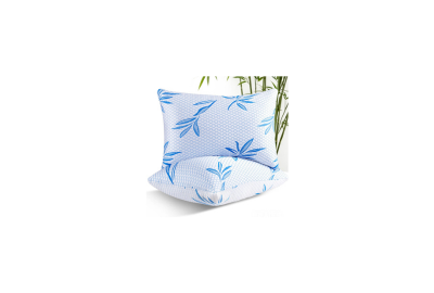 2 Pack King Size Rayon Derived from Bamboo Pillow
