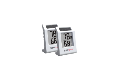 2.2'' Digital Thermometer and Hygrometer Meter, 2 Pack