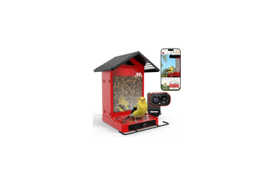 Smart Bird Feeder Camera with Vivid 2.5K Color Night Vision
