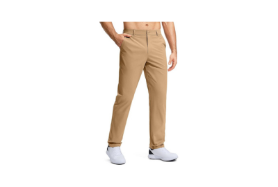 Men's Golf Pants Stretch Work Dress Comfy Pants