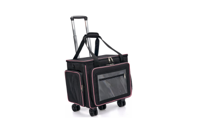 Rolling Teacher Tote Bag with 15.6" Laptop Compartment