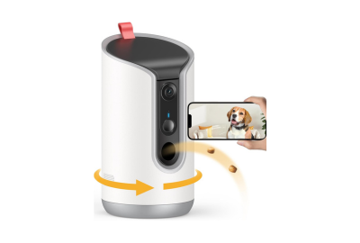 2K Pet Camera Treat Dispenser
