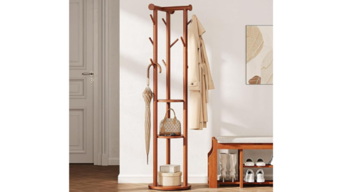 Pipishell Rolling Coat Racks