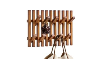 AMADA Bamboo Coat Rack Wall Mount